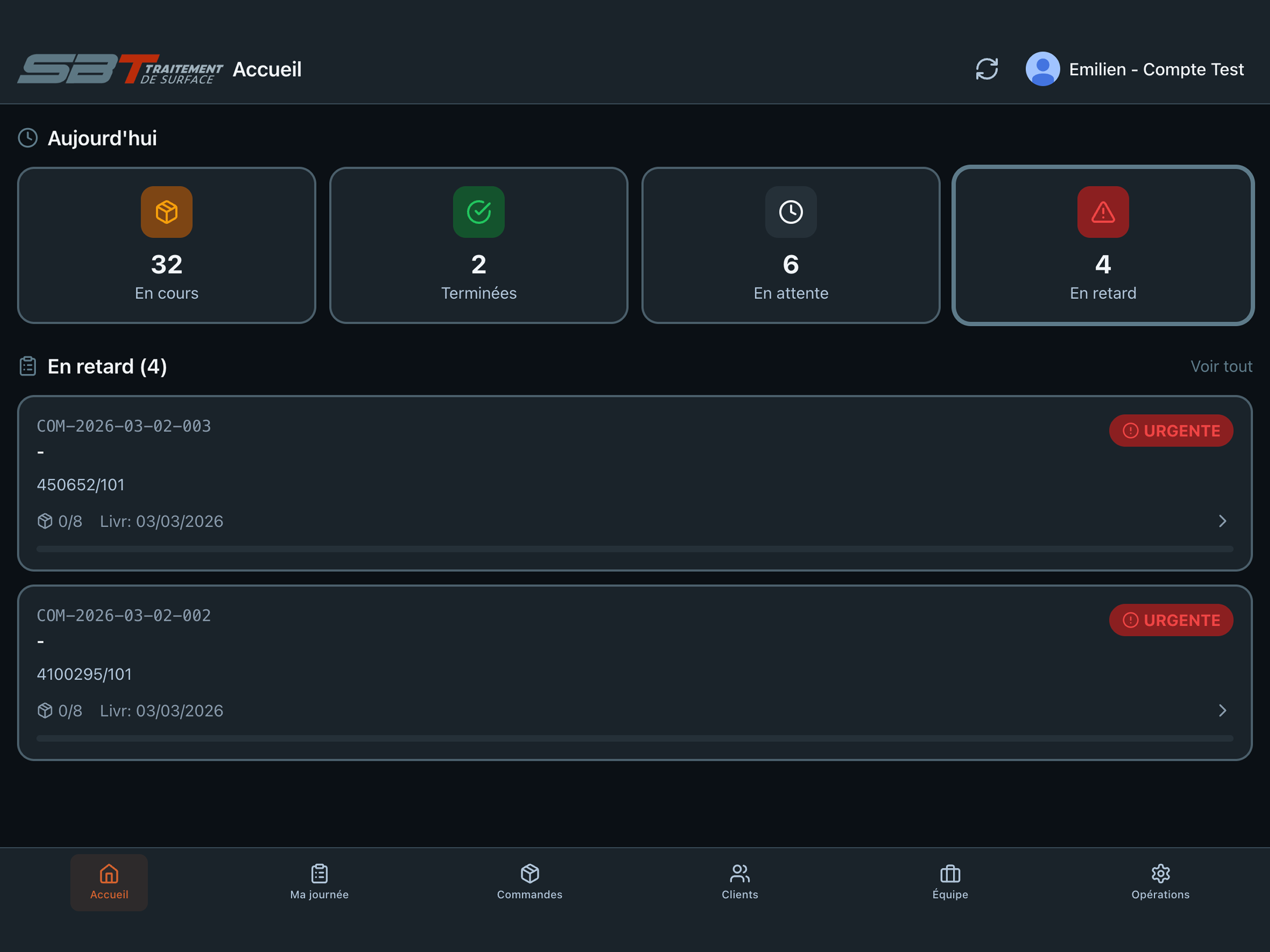 SBT Traitement de Surface